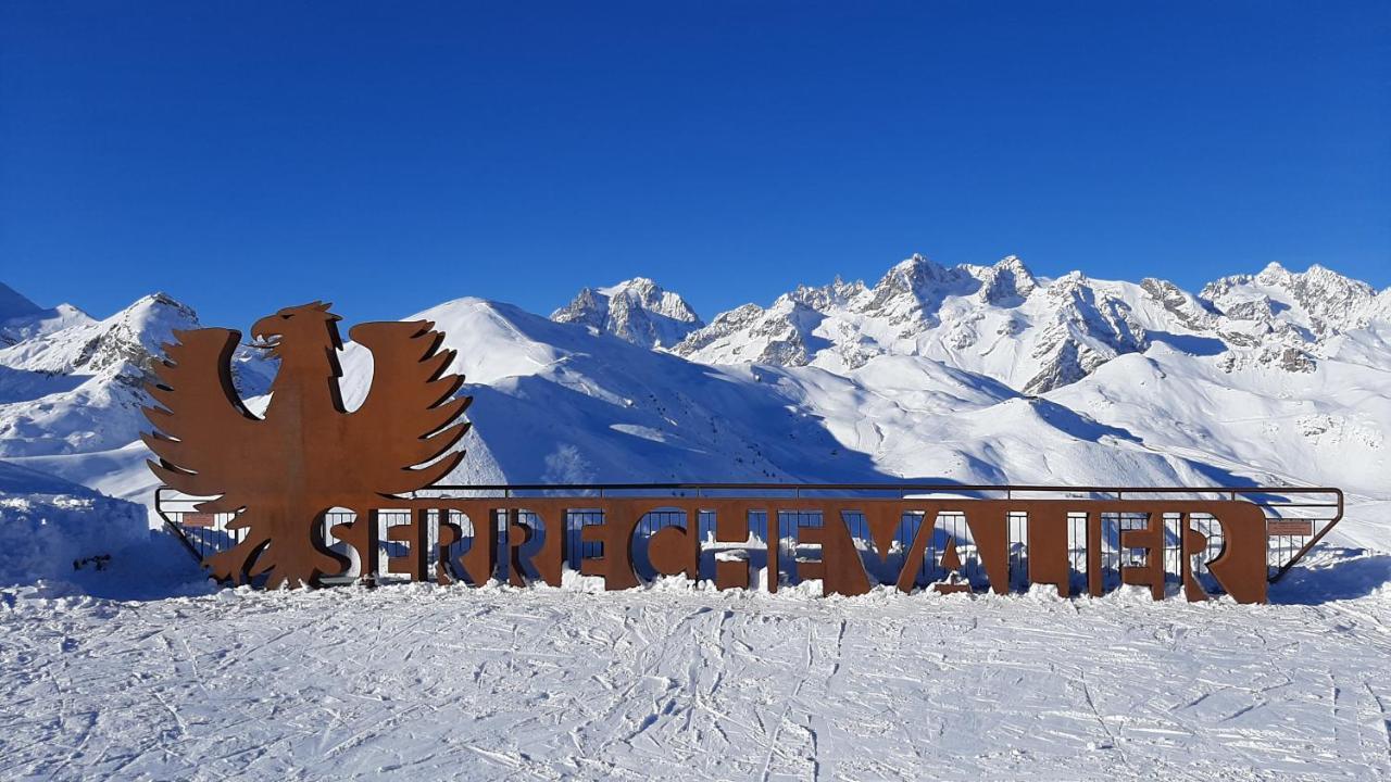 Appartement Montagnard Serre-Chevalier. Saint-Chaffrey Buitenkant foto